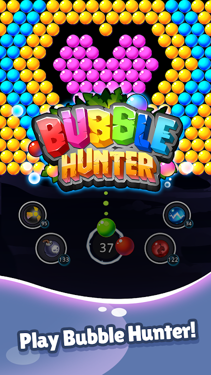 #2. Bubble Hunter : Arcade Game (Android) By: SUPERBOX Inc