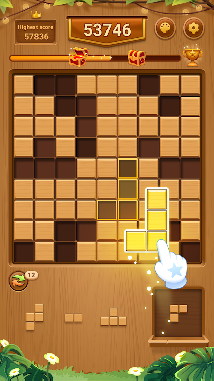 #2. Wood Block Puzzle-SudokuJigsaw (Android) By: Infinite Joy Ltd.