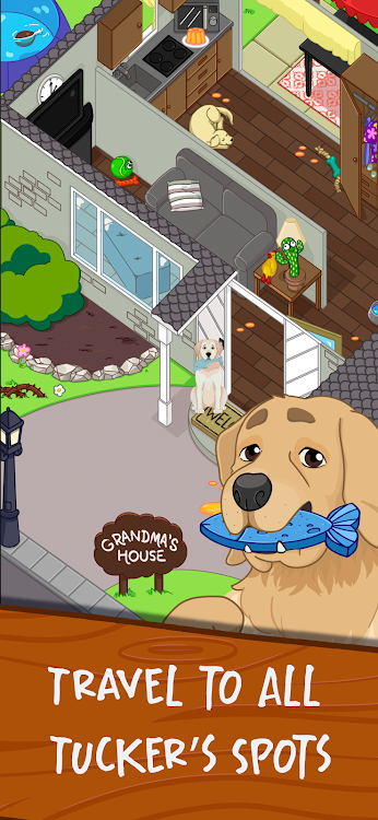 #3. Tucker Budzyn Snack Attack (Android) By: DoggyMakers Studio - Dogs, cats & Pet Games