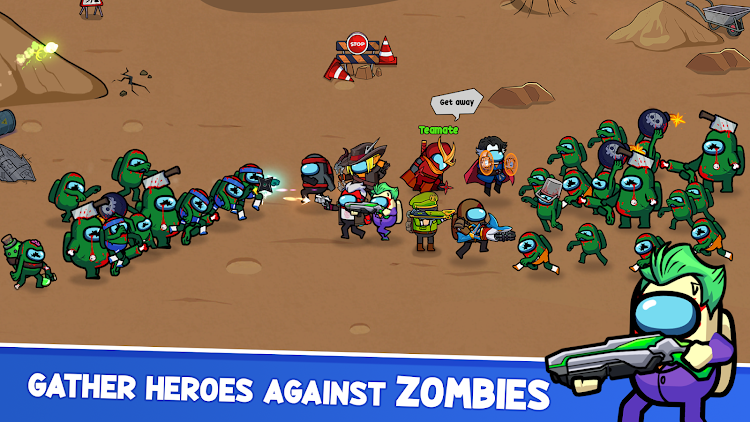 #8. Impostor vs Zombie 2: Doomsday (Android) By: Great Arcade Games