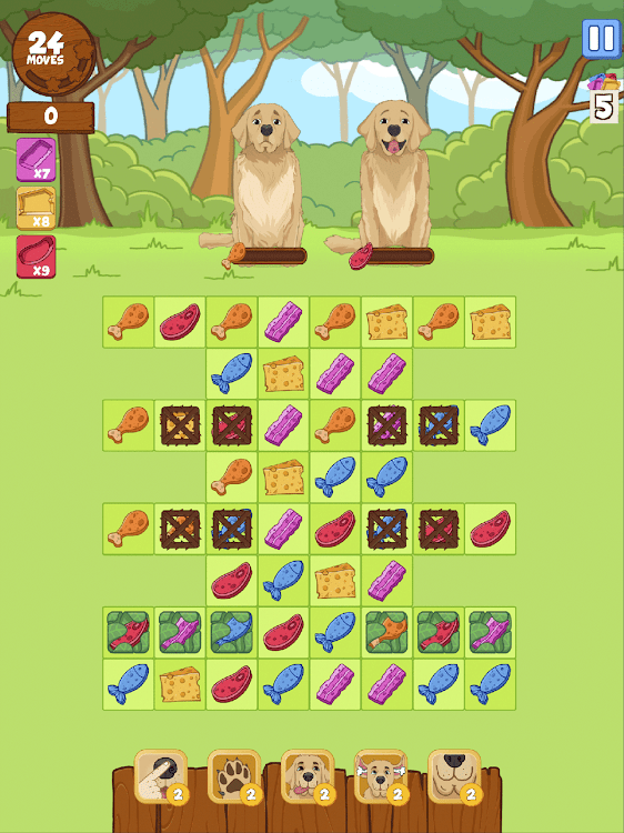 #7. Tucker Budzyn Snack Attack (Android) By: DoggyMakers Studio - Dogs, cats & Pet Games