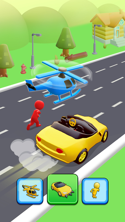 #2. Shape Race: Car Transform Race (Android) By: Global Storm Team