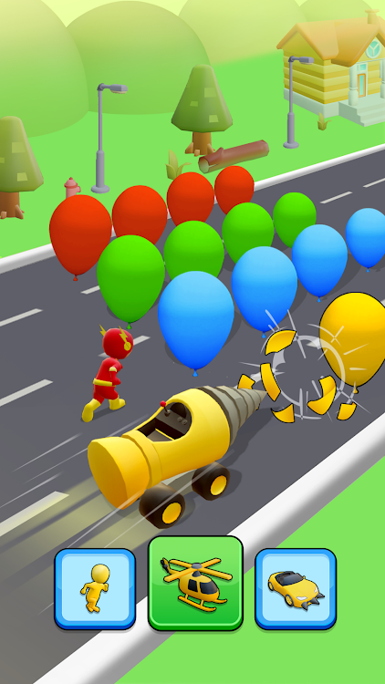 #7. Shape Race: Car Transform Race (Android) By: Global Storm Team