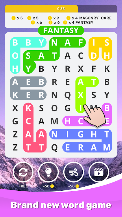 #4. Word Puzzle Game (Android) By: Space dev