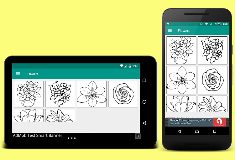 #5. Easy coloring book for kids (Android) By: Mobilatk