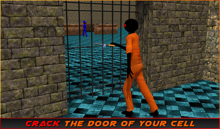 #9. Stickman Prison Escape Story (Android) By: Black Cell Studio