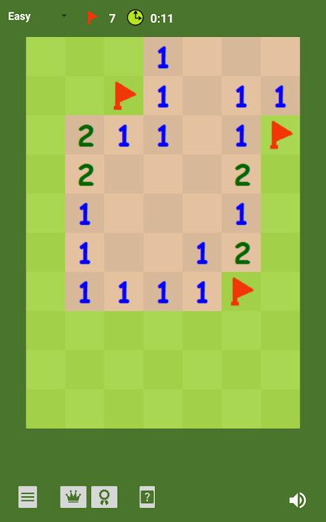 #7. Minesweeper Plus (Android) By: EverydayGames Apps