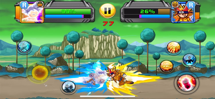 #3. Stick Warrior SuperHero Dragon (Android) By: Super Dragon Legends PVP