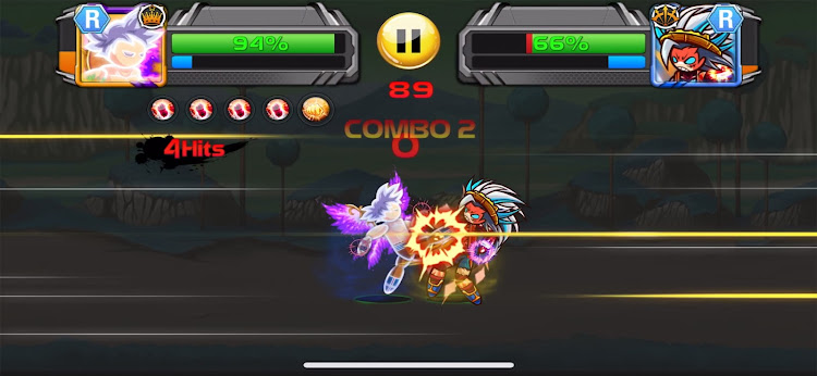 #4. Stick Warrior SuperHero Dragon (Android) By: Super Dragon Legends PVP