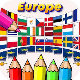 European Flags : Coloring