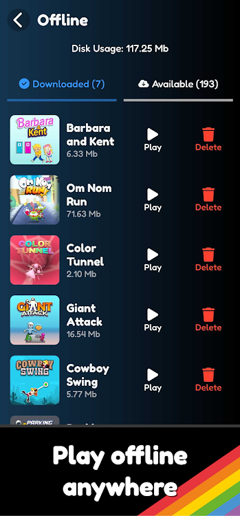 #3. Gamebow Offline Games No Wifi (Android) By: Famobi Plus