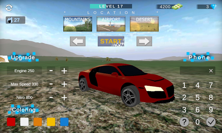 #3. Car Stunt Pro (Android) By: Ustiam