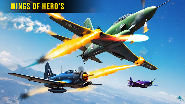 #2. Warplanes Dogfight・WW2 Battle (Android) By: GamesPlus