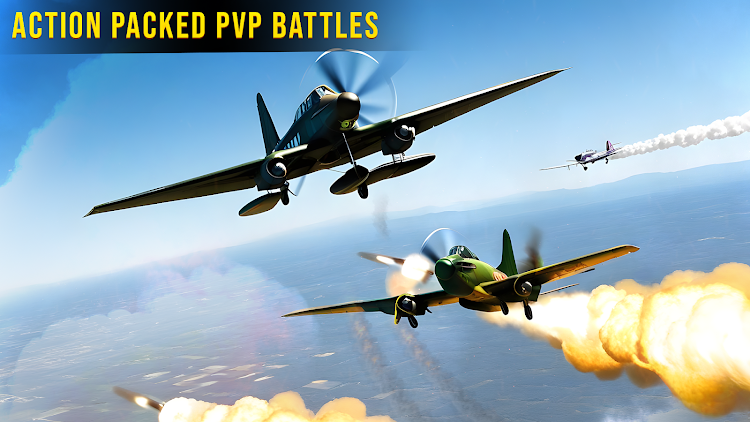 #7. Warplanes Dogfight・WW2 Battle (Android) By: GamesPlus