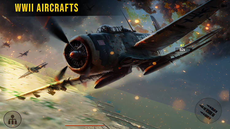 #9. Warplanes Dogfight・WW2 Battle (Android) By: GamesPlus