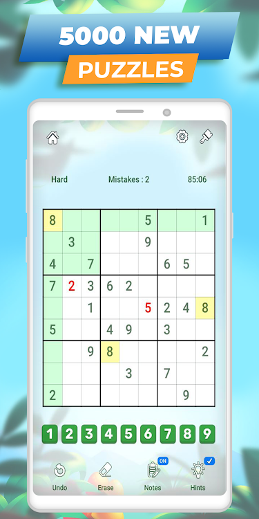 #4. Sudoku Master Premium: Offline (Android) By: otto games