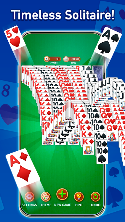 #3. Solitaire: Classic Card Game (Android) By: NewPubCo