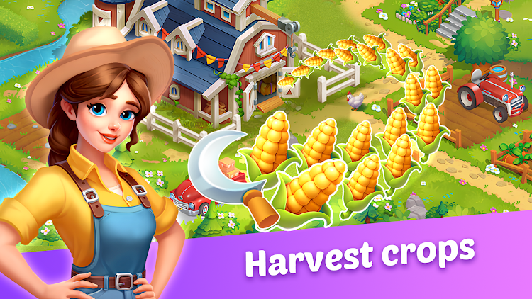 #2. Farming Harvest (Android) By: C.C.T Games