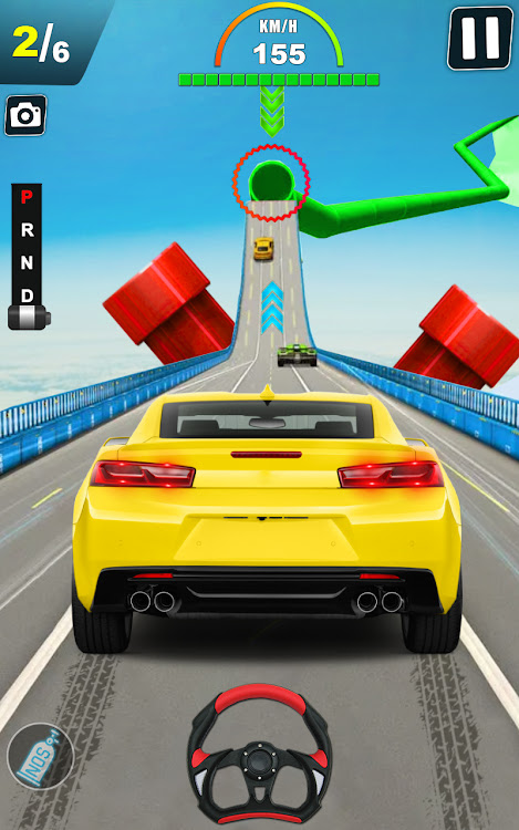 #2. Car Driving Games Stunt Racing (Android) By: TRY Games