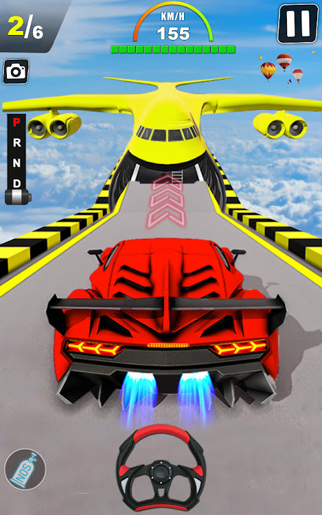 #5. Car Driving Games Stunt Racing (Android) By: TRY Games