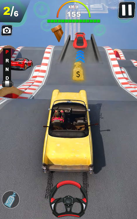 #6. Car Driving Games Stunt Racing (Android) By: TRY Games