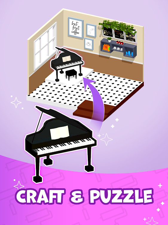 #6. Art Assemble: Home Makeover (Android) By: VGF Global