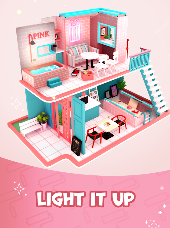 #9. Art Assemble: Home Makeover (Android) By: VGF Global