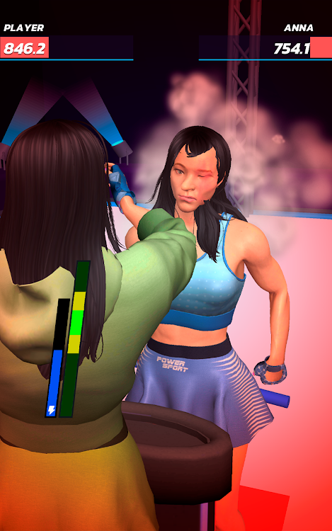 #6. Power Slap: Women Fight 3D (Android) By: Vira Games Inc.