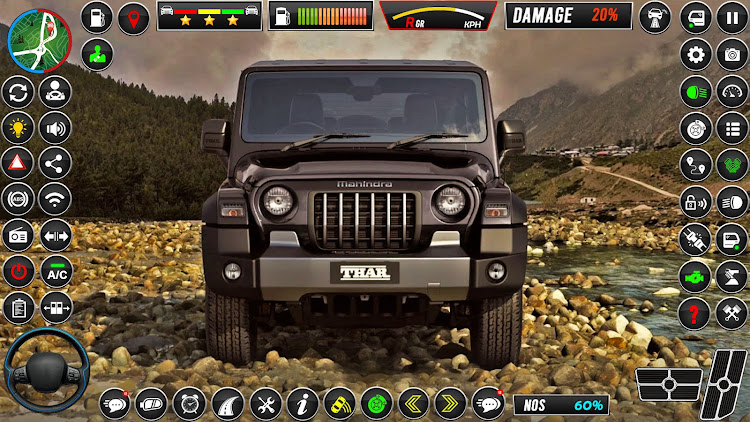 #6. Offroad Jeep Game Simulator 3d (Android) By: Simulation Games Inc.