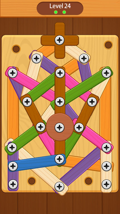 #7. Wood Nuts & Screw Puzzle (Android) By: SunShine Glee