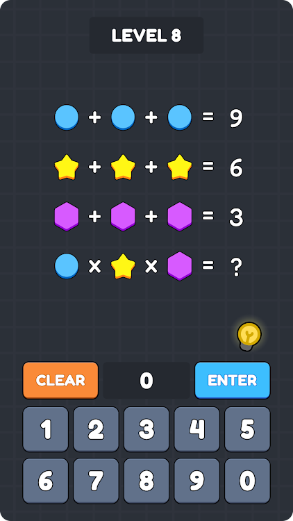 #5. Math Riddle & Puzzle Game (Android) By: 7 Pixels