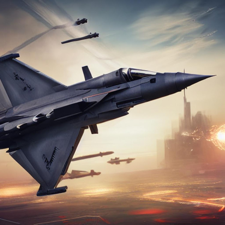 #2. Military Jet Fighter Air Strik (Android) By: Creative Range