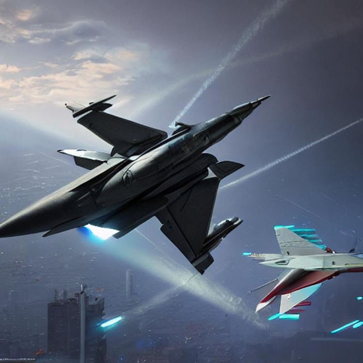 #3. Military Jet Fighter Air Strik (Android) By: Creative Range