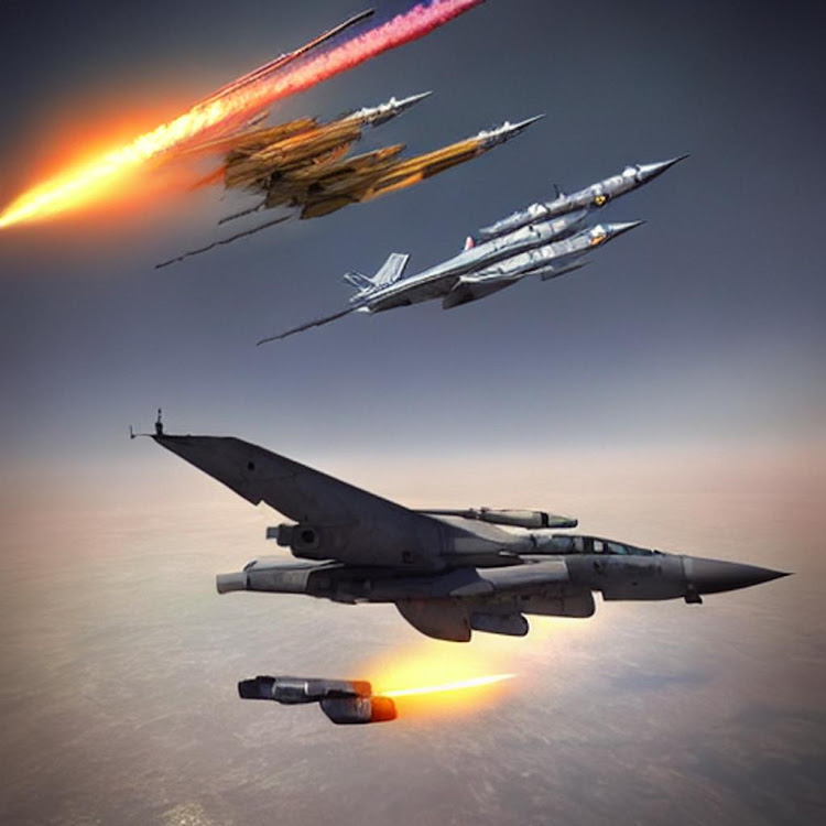 #8. Military Jet Fighter Air Strik (Android) By: Creative Range