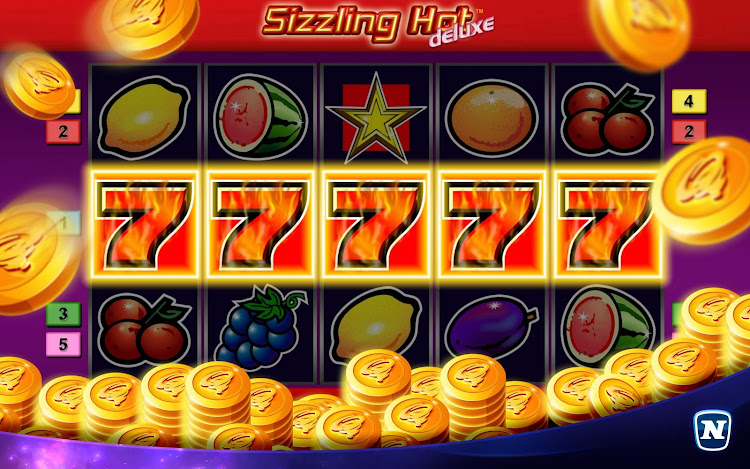 #6. Sizzling Hot™ Deluxe Slot (Android) By: Funstage