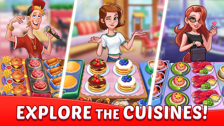 #6. Tasty Diary: Chef Cooking Game (Android) By: gameone