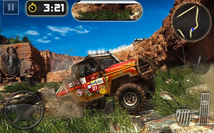 #2. Offroad Drive-4x4 Driving Game (Android) By: Check-In Games