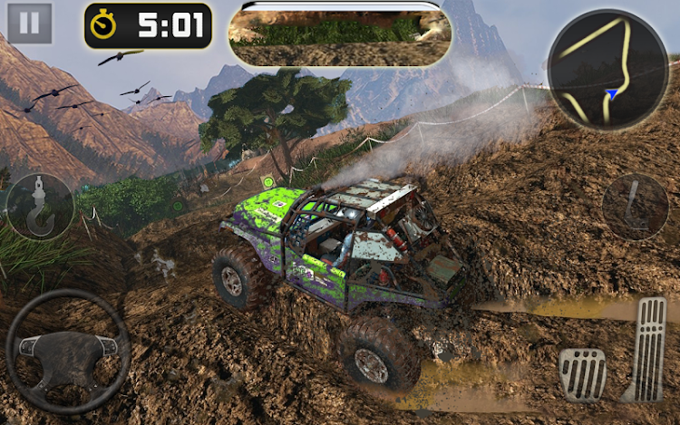 #3. Offroad Drive-4x4 Driving Game (Android) By: Check-In Games