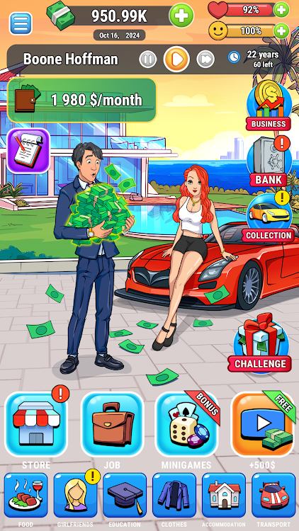 #5. Rich Inc. Business & Idle Life (Android) By: IDSIGames