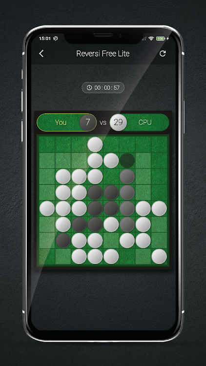 #4. Reversi Lite - Classic Othello (Android) By: Elriz Technology