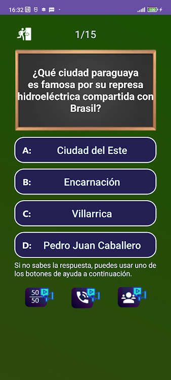 #2. Quiz de Paraguay (Android) By: Jatisari Inovasi Studio