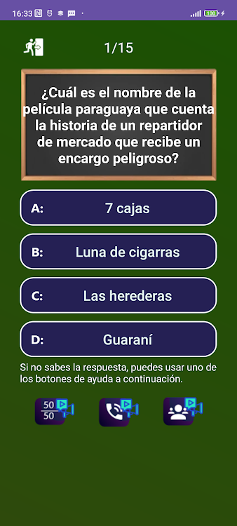 #4. Quiz de Paraguay (Android) By: Jatisari Inovasi Studio