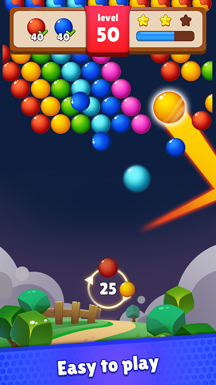 #2. Bubble Hunter Origin : Arcade (Android) By: SUPERBOX Inc