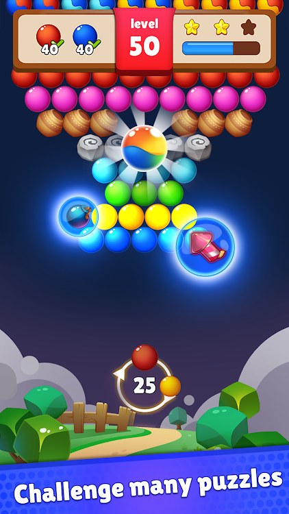 #3. Bubble Hunter Origin : Arcade (Android) By: SUPERBOX Inc