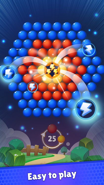 #6. Bubble Hunter Origin : Arcade (Android) By: SUPERBOX Inc