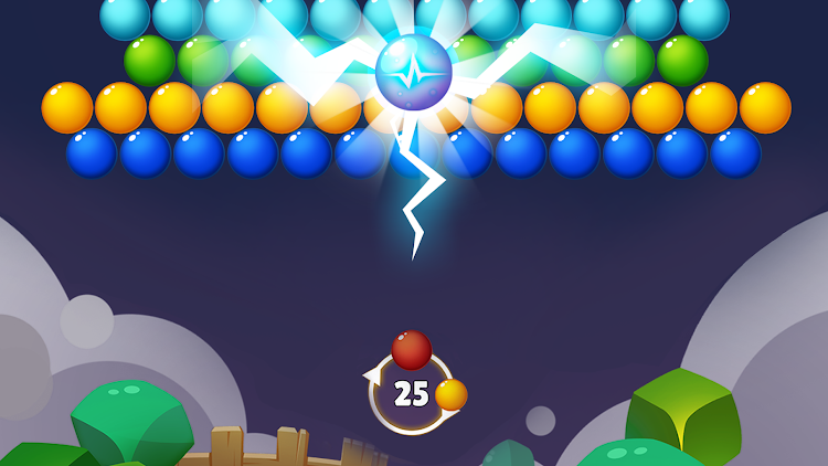 #7. Bubble Hunter Origin : Arcade (Android) By: SUPERBOX Inc