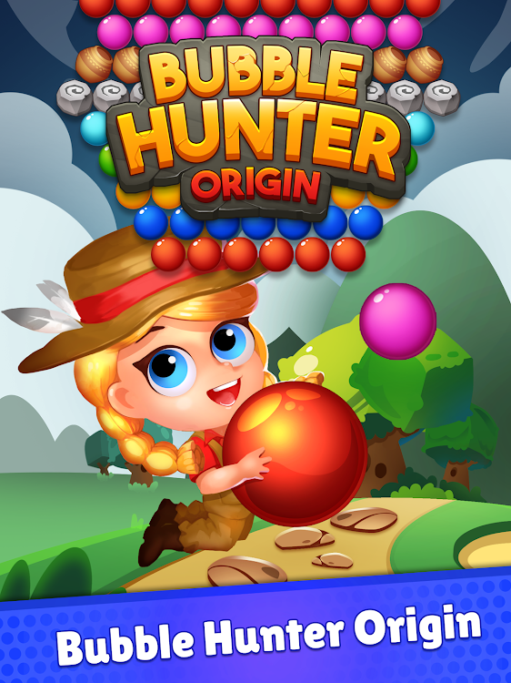 #10. Bubble Hunter Origin : Arcade (Android) By: SUPERBOX Inc