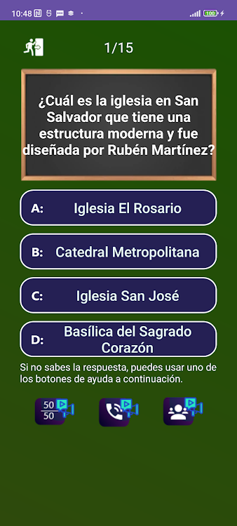 #4. Quiz de El Savador (Android) By: Jatisari Inovasi Studio