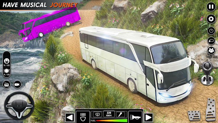 #3. US Coach Bus Simulator Games (Android) By: Gaming Engine