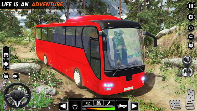 #4. US Coach Bus Simulator Games (Android) By: Gaming Engine